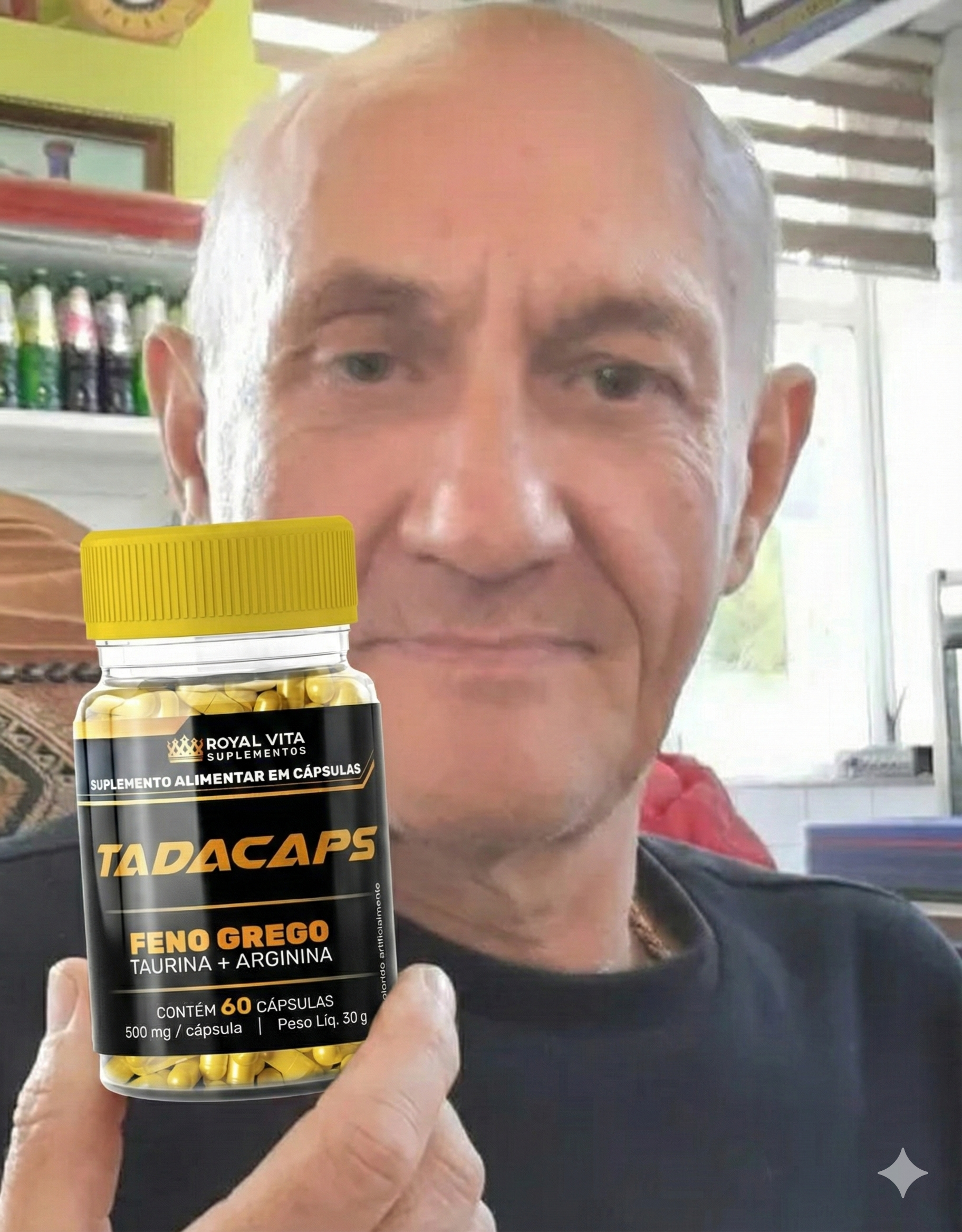 COMENTÁRIO 7 - HOMEM COM PRODUTO